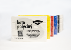 12.5 OZ KATO POLYCLAY™ BAR |  OVEN-HARDENING POLYMER CLAY | VARIOUS COLORS