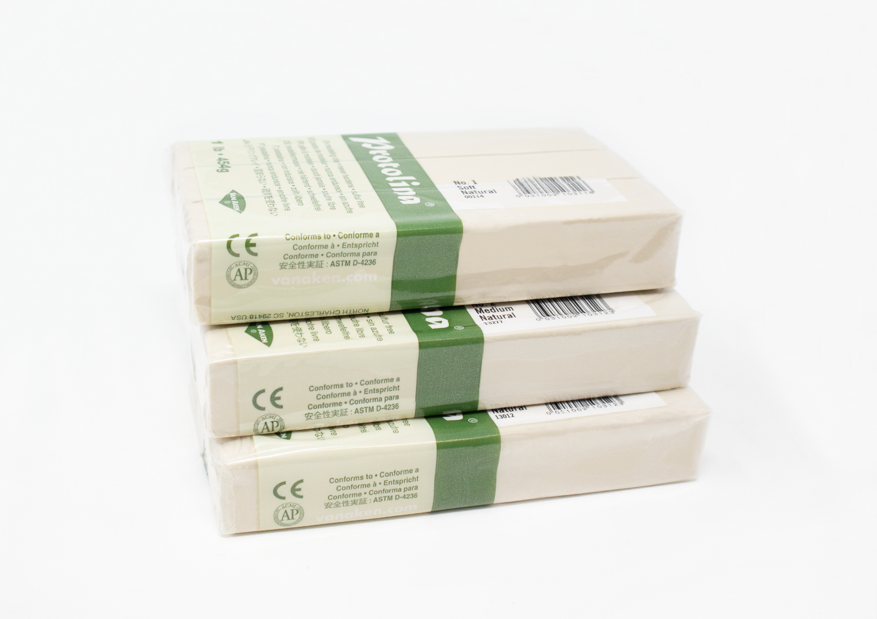 1 LB. NATURAL PROTOLINA™ | NON-HARDENING MODELING CLAY FOR PROTOTYPING | VARIOUS STYLES