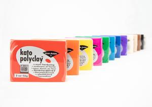 2 OZ KATO POLYCLAY™ BAR |  OVEN-HARDENING POLYMER CLAY | VARIOUS COLORS