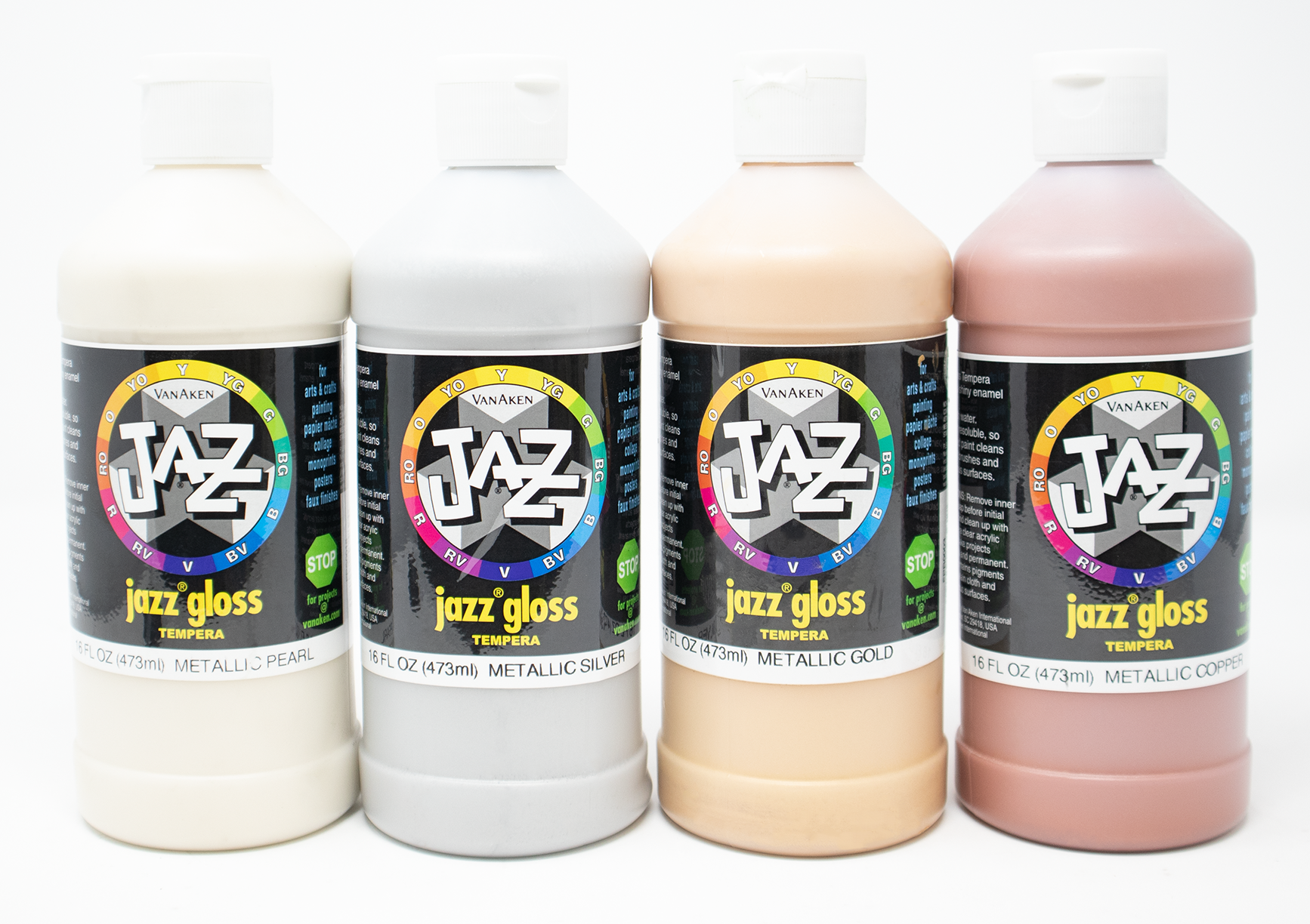 METALLIC JAZZ GLOSS™ TEMPERA PAINT | VARIOUS COLORS